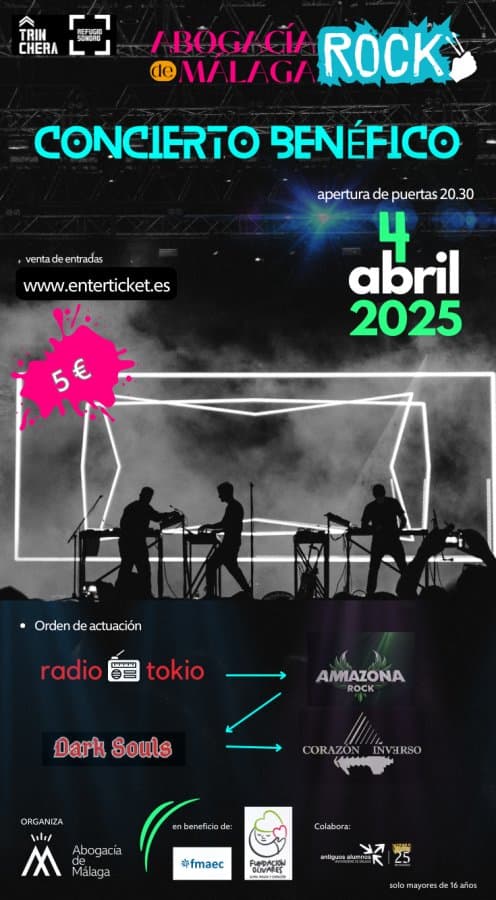 Abogacía Málaga Rock (concierto benéfico)