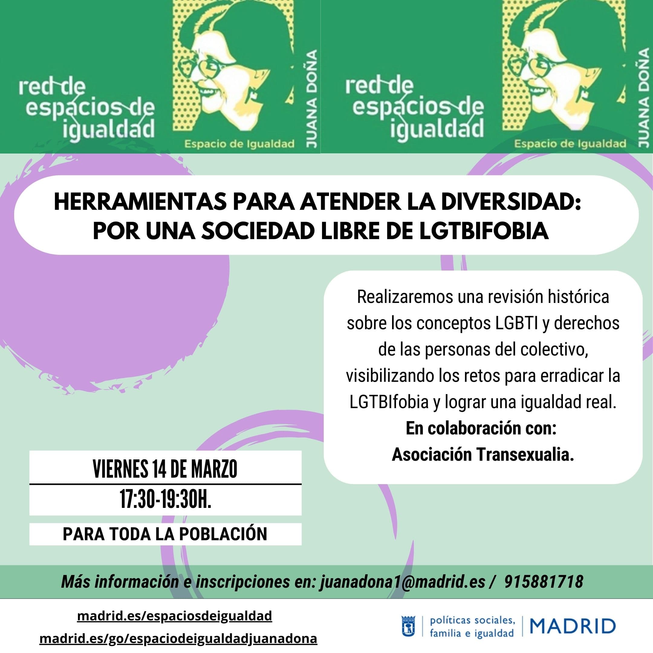 Herramientas para atender la diversidad: por una sociedad libre de LGTBIfobia