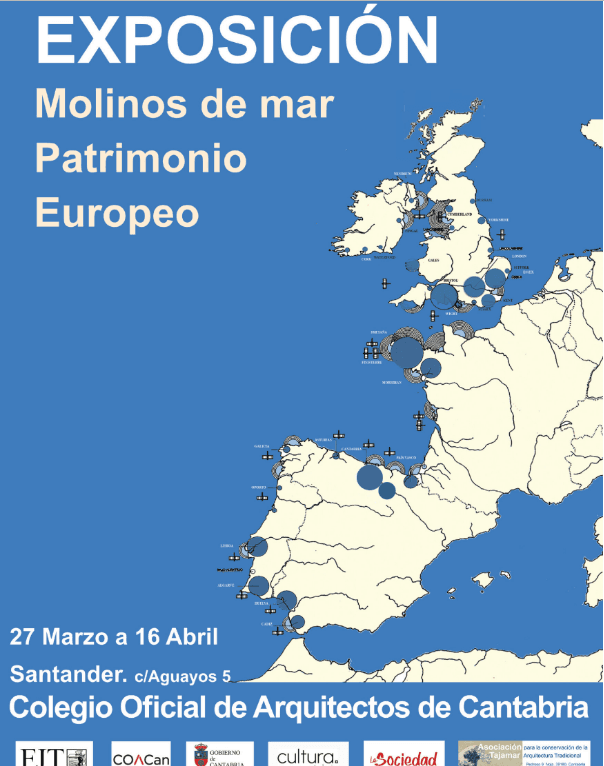 Exposición y jornadas "Los molinos de mar: patrimonio europeo"