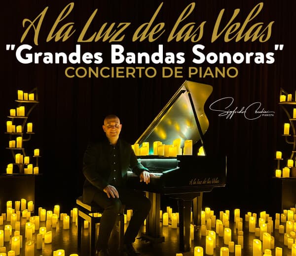 A la Luz de las Velas: De la Pantalla al Piano – Grandes Bandas Sonoras