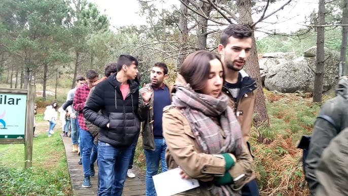 Unos 50 alumnos del CIFP A Farixa, de Ourense, se interesan por la ...