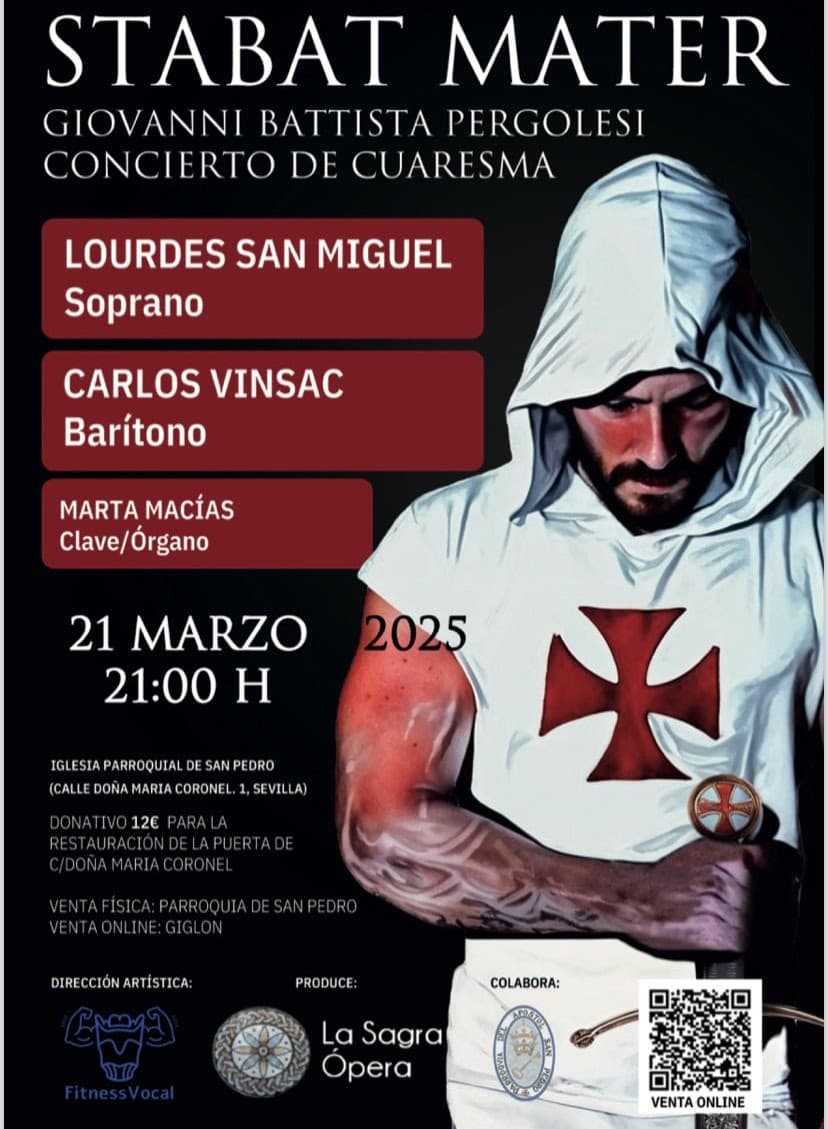 Concierto de Cuaresma: "Stabat Mater" de Giovanni Battista Pergolesi