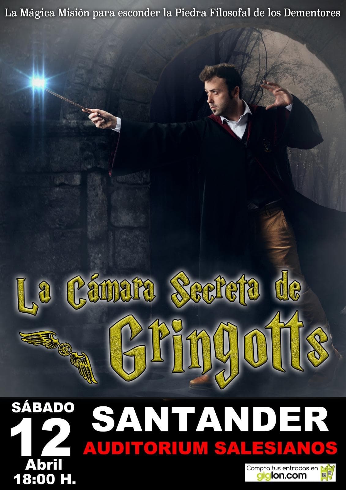 Mago Xuso presenta La cámara secreta de Gringotts