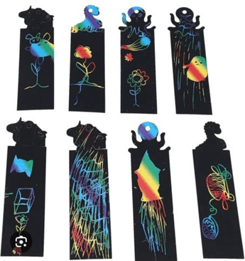 Taller: Marca páginas Tinta mágica