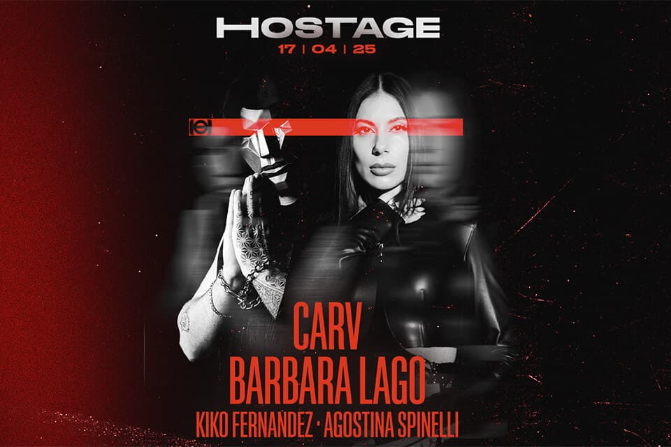 HOSTAGE PRESENTS. CARV & BARBARA LAGO