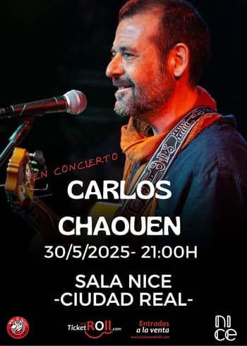 Carlos Chaouen en Sala Nice