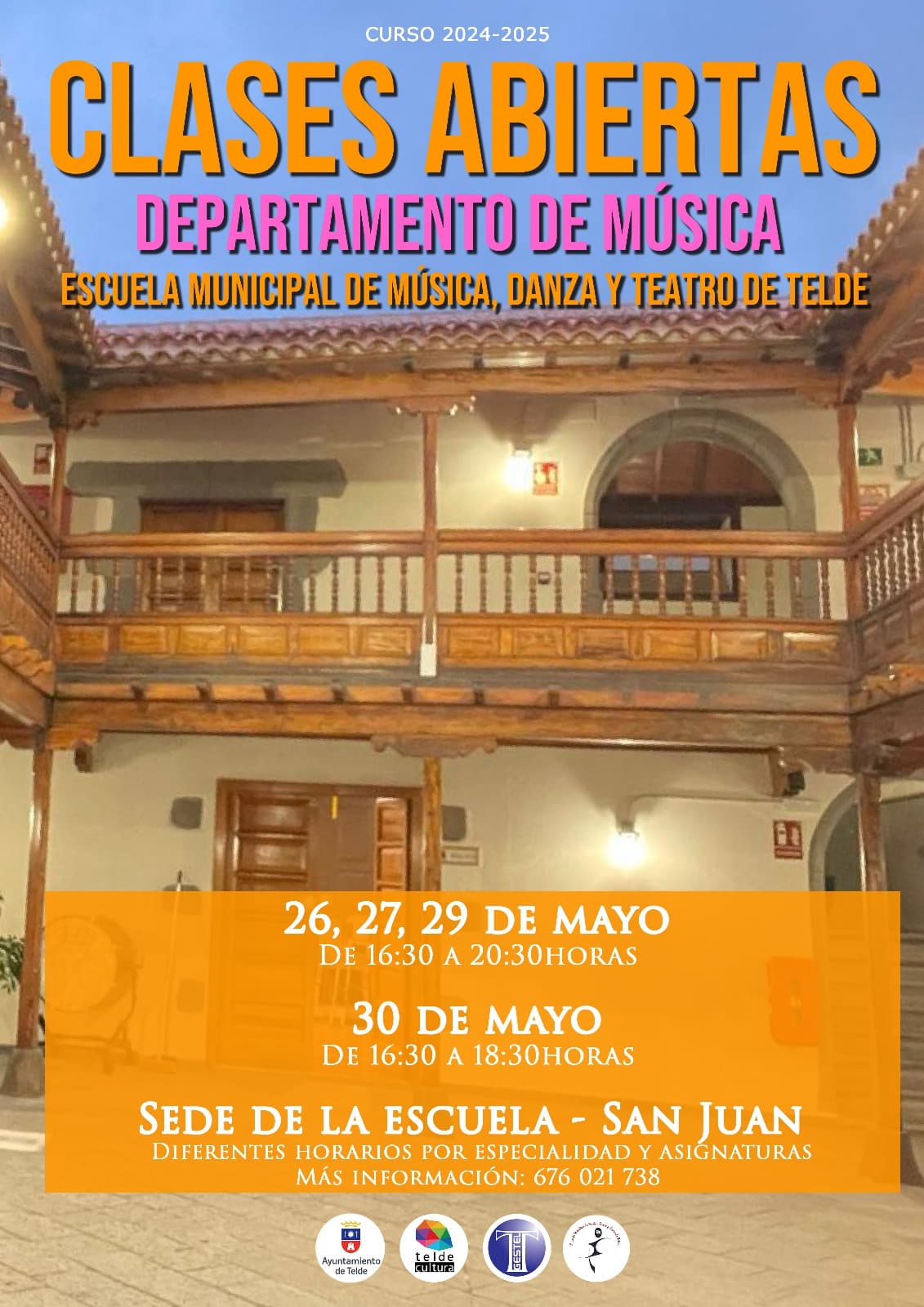 Clases Abiertas departamento de Música