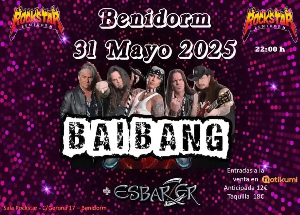 Bai Bang + Esbarzer en Benidorm