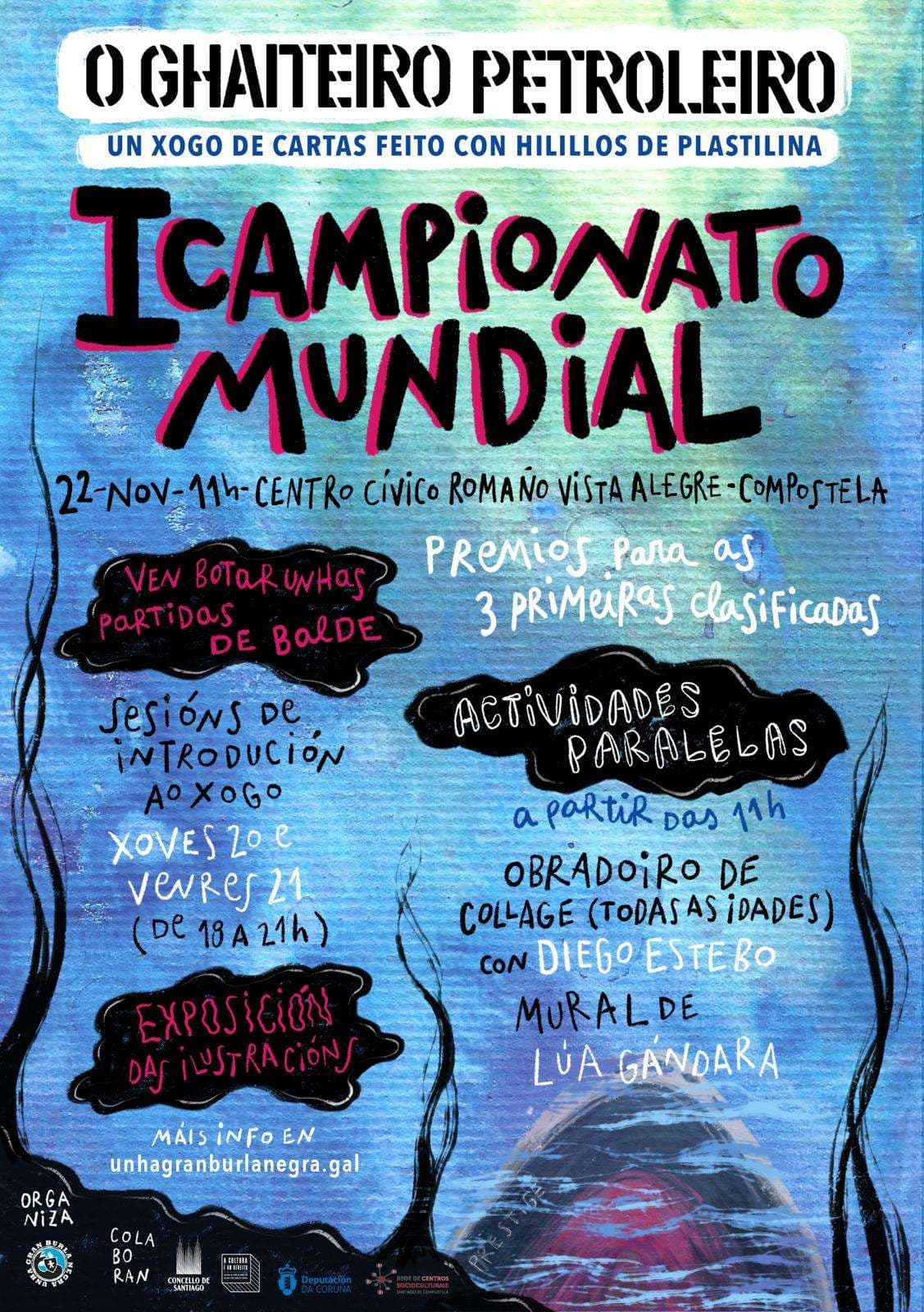 Obradoiro para crianzas con Diego Estevo