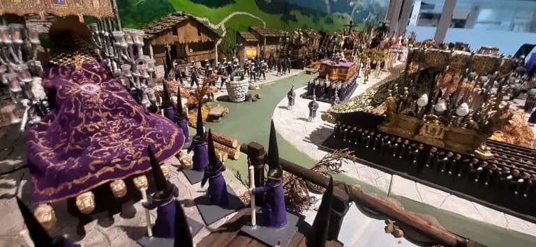 D'Hers revive la pasión de la Semana Santa con una exposición en miniatura