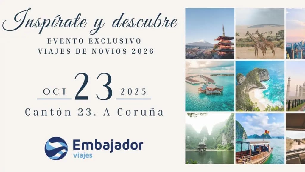 Evento exclusivo para lunas de miel de 2026