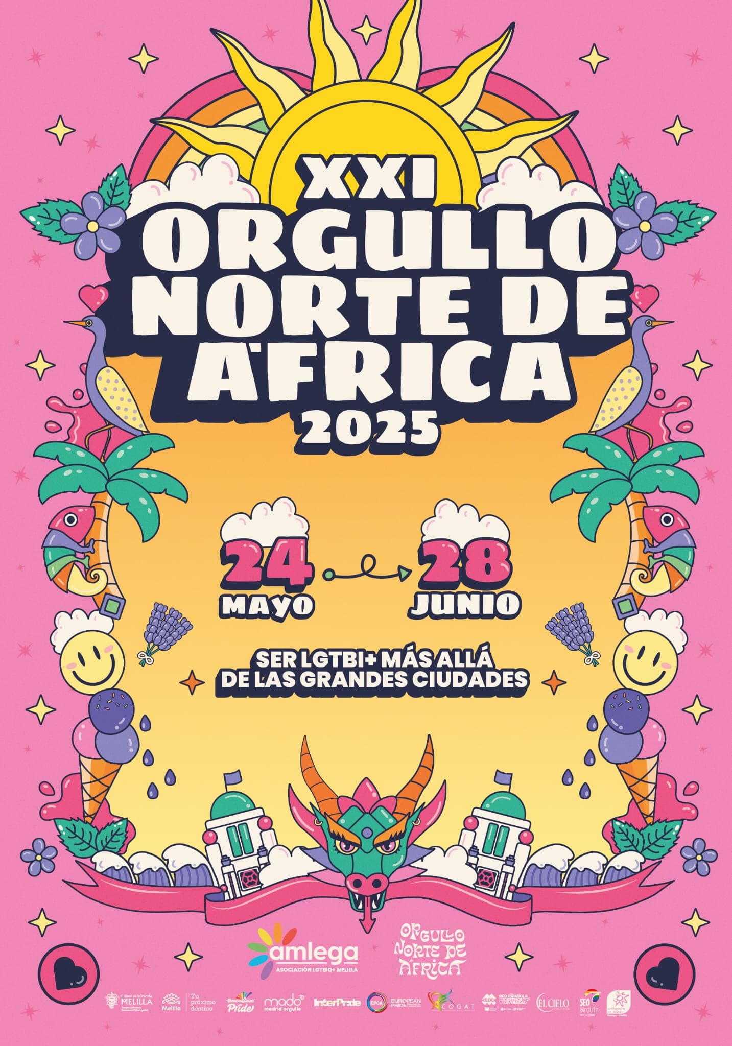 Programa del XXI Orgullo Norte de África