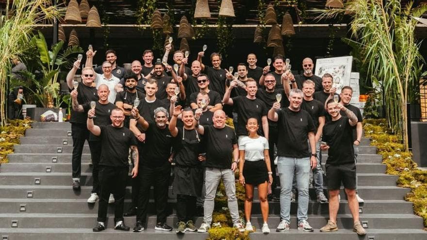 Fiesta de chefs en Cala Gració