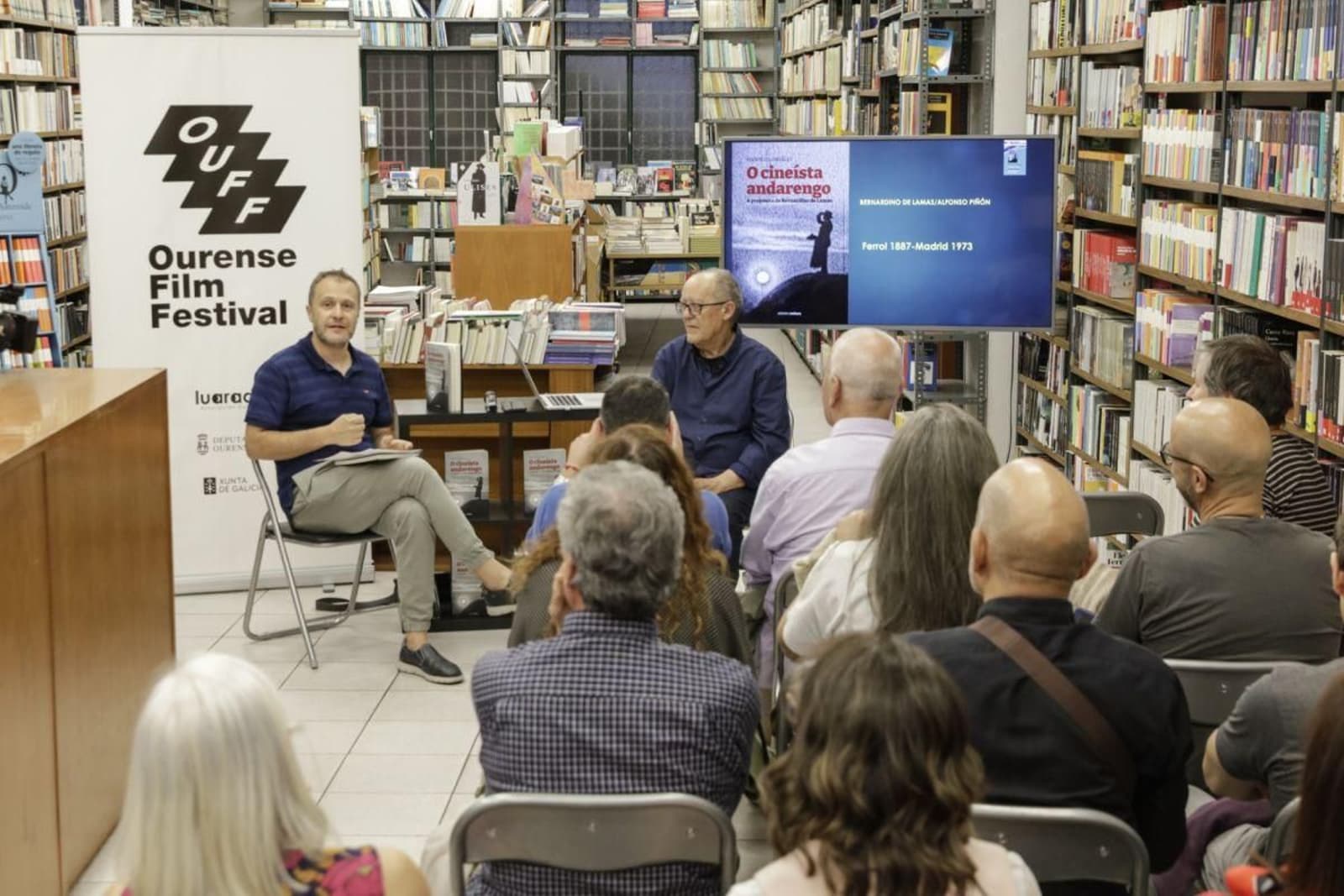 Encontros Literarios do OUFF: O cineísta que filmou a vida por pura paixón