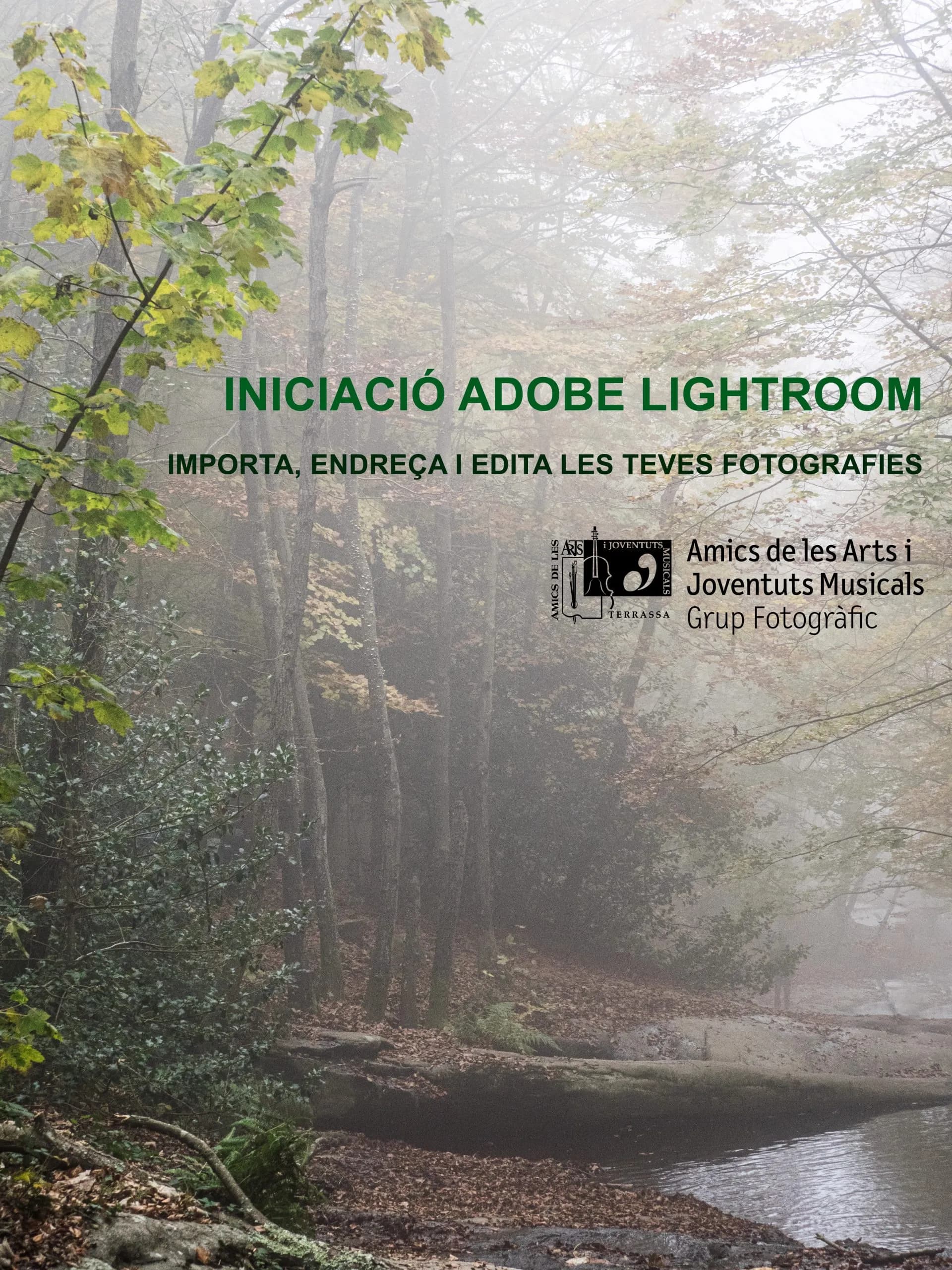 Curs d’iniciació adobe lightroom
