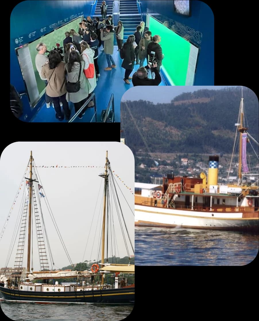 Visita guiada al observatorio Nautilus y barcos históricos