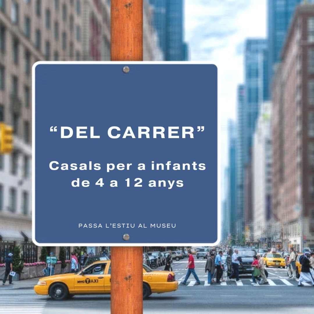 Passa l’estiu al Museu · Casals per a infants de 4 a 12 anys