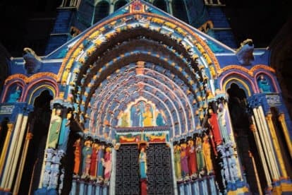 Proyección Pórtico Occidental