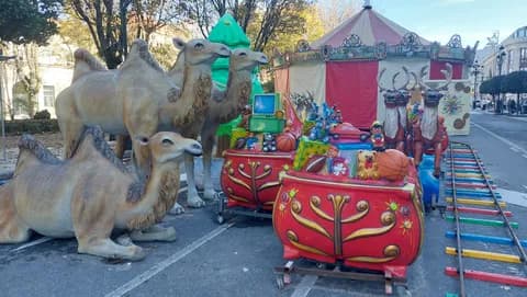 Atracciones infantiles en Areal