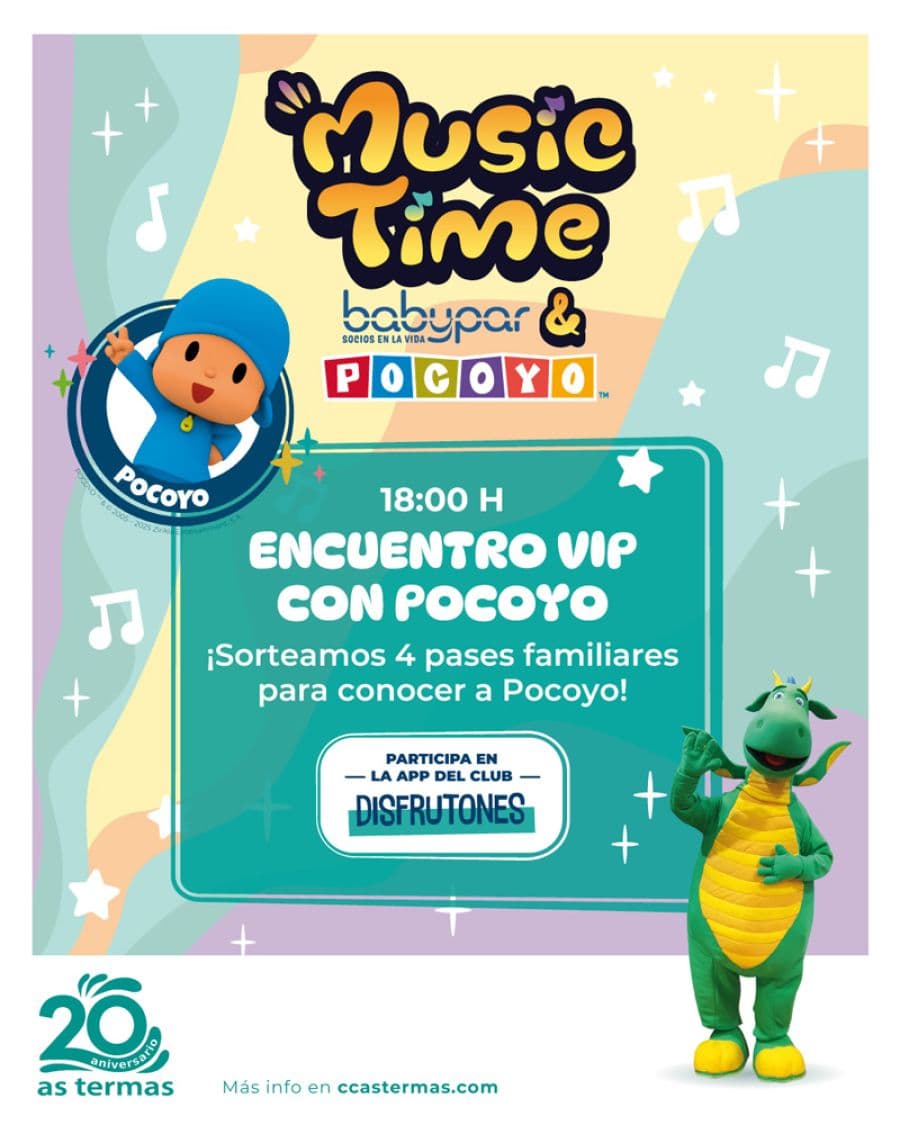 Pocoyó llega a As Termas