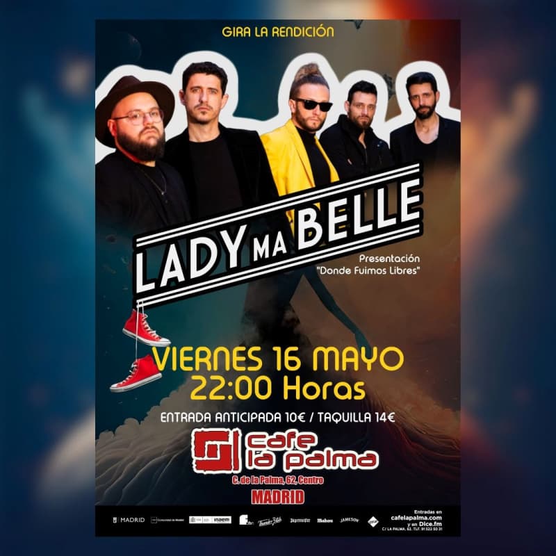 LADY MA BELLE GIRA LA RENDICIÓN MADRID