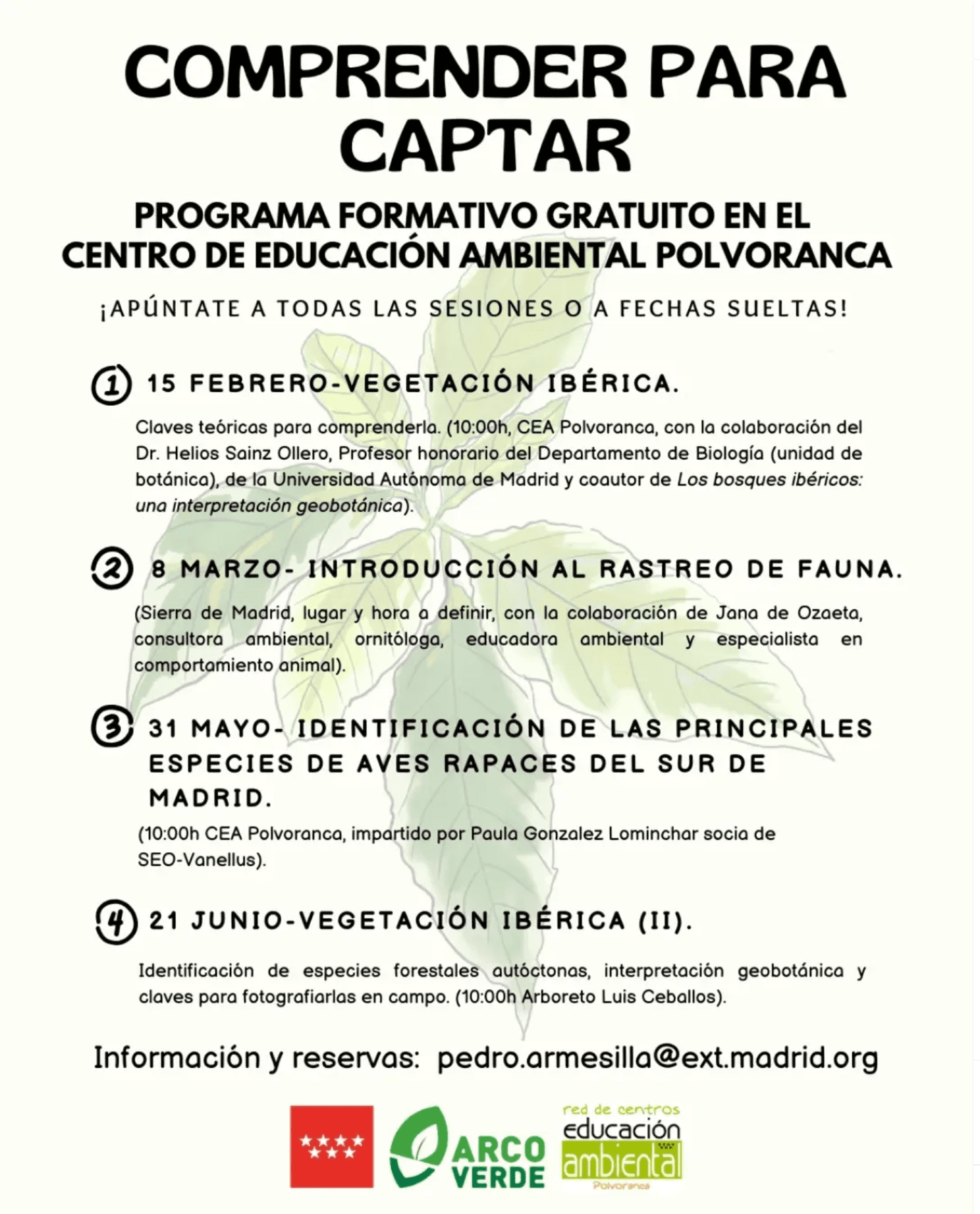 Comprender para captar: Programa formativo