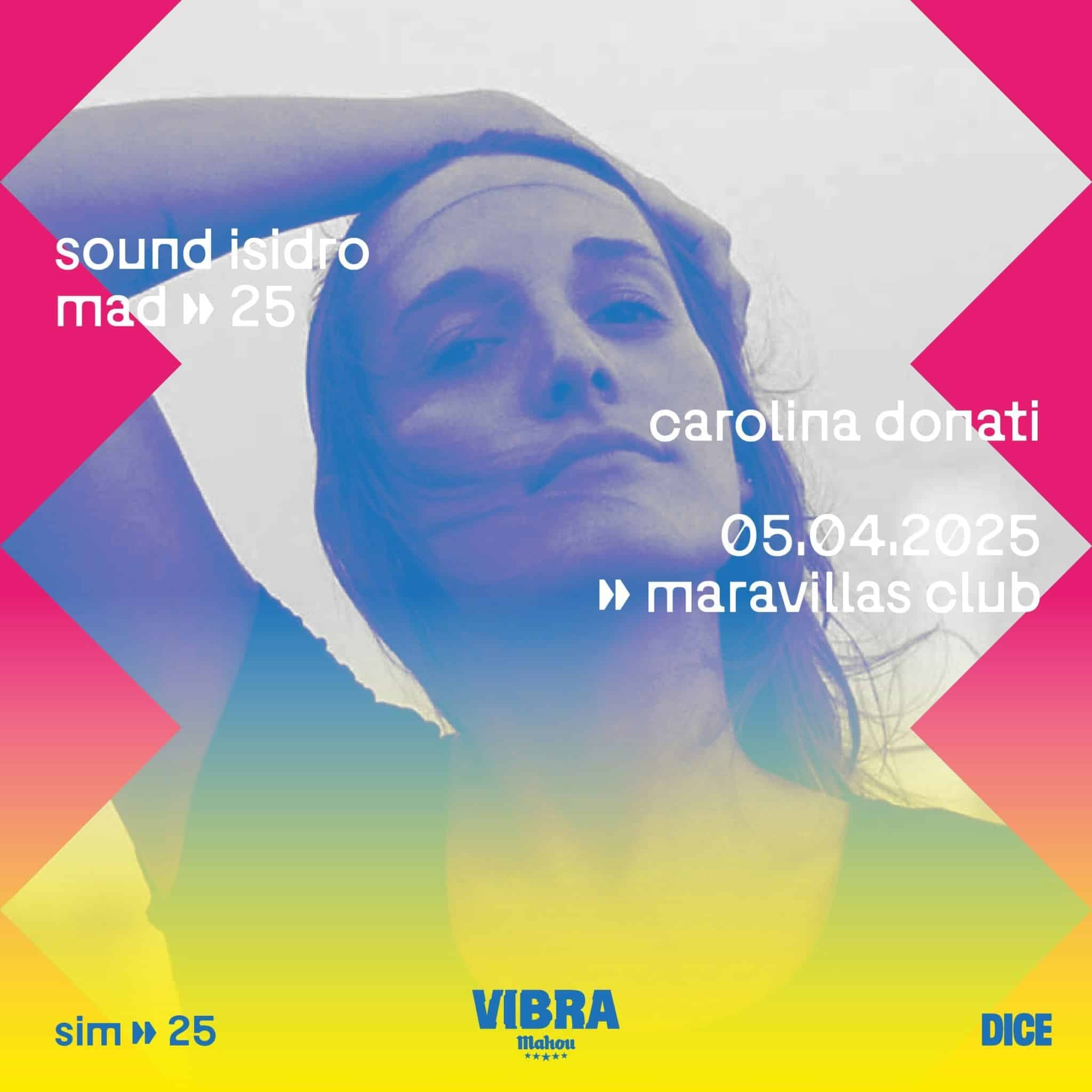 SOUND ISIDRO: CAROLINA DONATI + TOMÁS ARISTIMUÑO