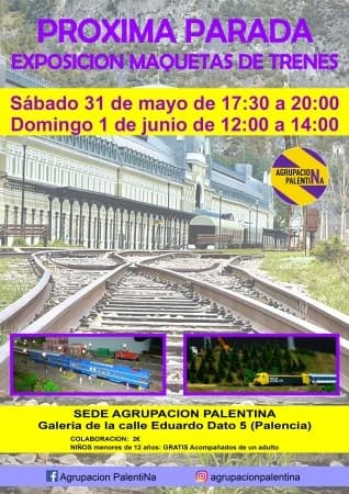 Maqueta ferroviaria. AGRUPACIÓN PALENTINA de modelismo ferroviario