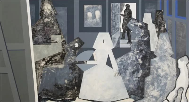 Muestra “Homenajes y Geometría” de Joaquín González, Quino