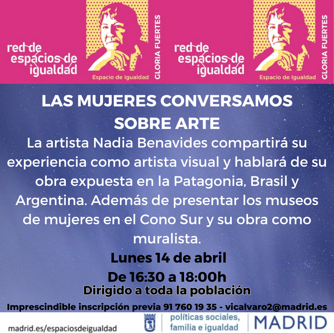 Las mujeres conversamos sobre arte: Nadia Benavides