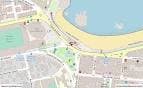 Mapa de la ubicación de la Avenida de Buenos Aires y la Playa de Riazor en A Coruña