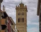 Vista de la emblemática torre mudéjar de la Iglesia de la Magdalena