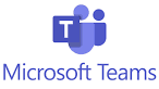 Logotipo de Microsoft Teams asociado a una conferencia online de la Universidad de Santiago de Compostela