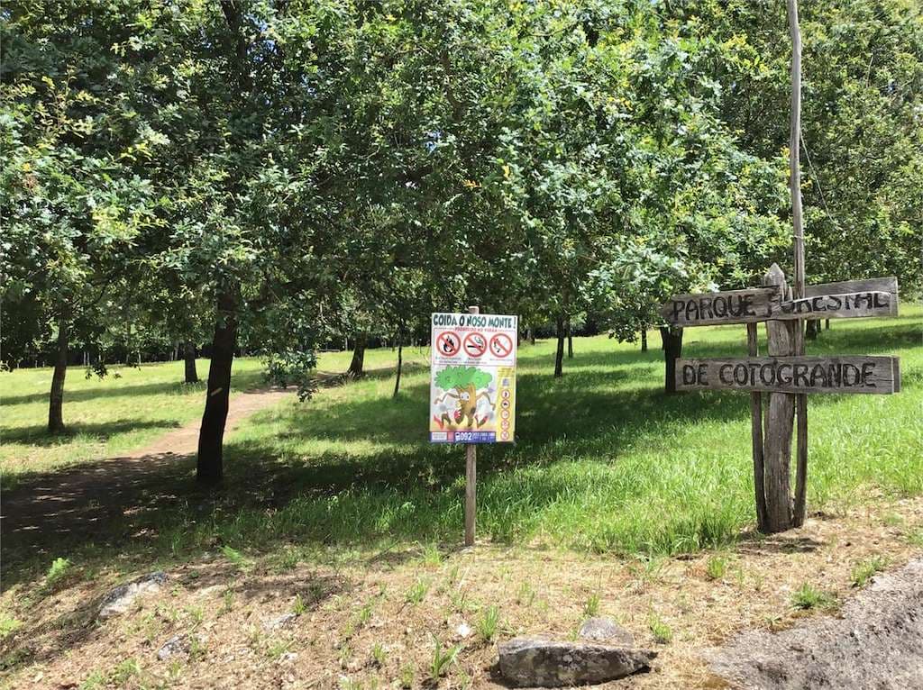 Parque Forestal de Cotogrande en Vigo