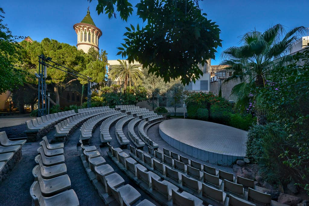 Amfiteatre del jardí de la Fundació 1859 Caixa Sabadell | Flickr