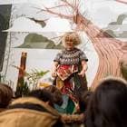 Espectáculo de cuentacuentos o teatro con público en Espazo Apego