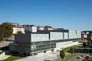 Vista aérea del complejo moderno del Auditorio de Lugo