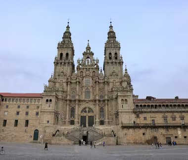 Fachada principal de la Catedral de Santiago de Compostela