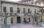 Fachada exterior de la Biblioteca de Asturias 'Ramón Pérez de Ayala' en Oviedo