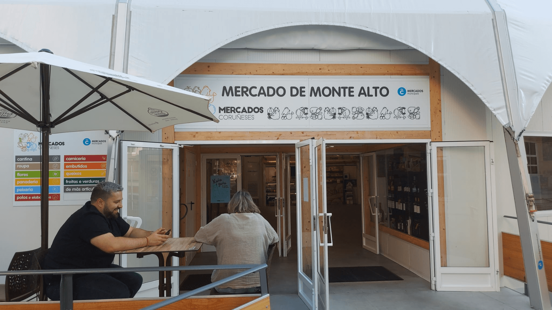 Reapertura del mercado municipal de Monte Alto