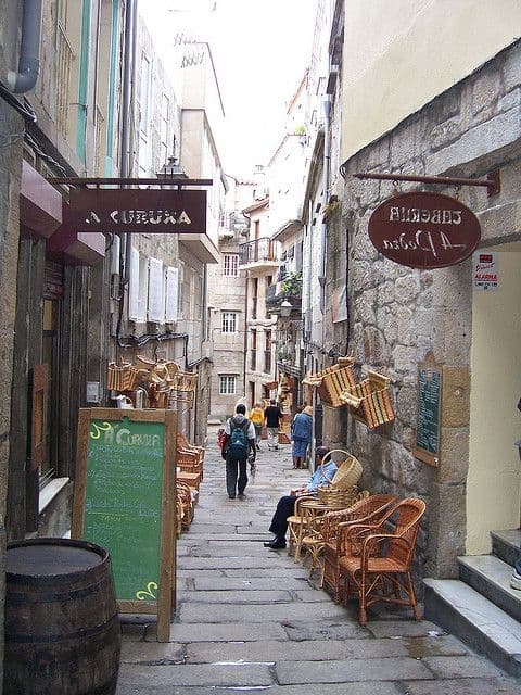 Casco Vello - Vigo, Spain