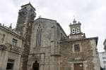 Vista de la Iglesia de San Pedro en Lugo desde una perspectiva frontal