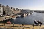 Panorámica del Puerto de Vigo y el barrio de O Berbés