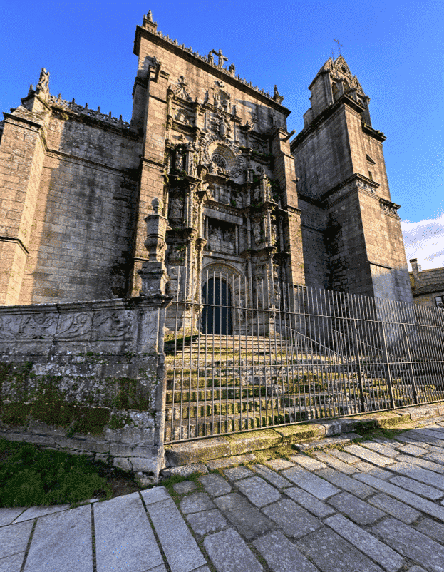 Fachada principal de la Basílica de Santa María a Maior