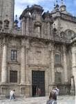 Detalle de la Puerta Real de la Catedral de Santiago de Compostela