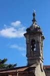 Detalle del campanario de la Iglesia de San Fiz de Solovio