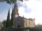 Exterior de la Iglesia de Santa María de Xeve en Pontevedra, vista lateral