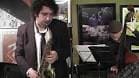 Músicos de jazz con saxofón y contrabajo en el Jazz Filloa