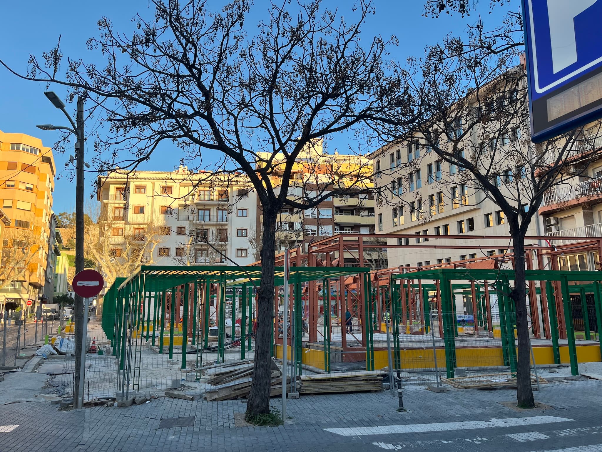 When will the Plaza María Hervás be finished? The updated date for ...