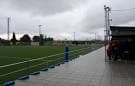 Vista lateral del campo de fútbol José María Rodríguez Lago con instalaciones